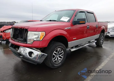 2012 Ford F-150 Xlt из США, поврежденный, VIN 1FTFW1ET1CFB40643